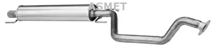 05.174 ASMET Средний глушитель выхлопных газов