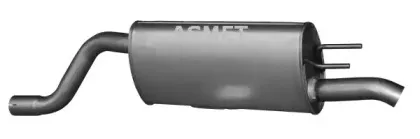 05.191 ASMET Глушитель выхлопных газов конечный