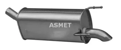 05.232 ASMET Глушитель выхлопных газов конечный
