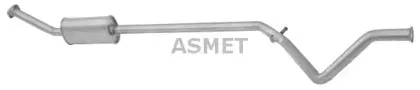 08.053 ASMET Средний глушитель выхлопных газов