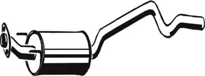 05.075 ASMET Средний глушитель выхлопных газов