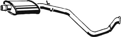 08.021 ASMET Средний глушитель выхлопных газов