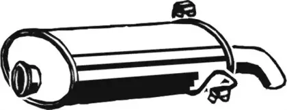 08.022 ASMET Глушитель выхлопных газов конечный