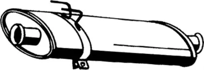 10.090 ASMET Средний глушитель выхлопных газов