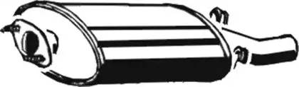 23.012 ASMET Глушитель выхлопных газов конечный