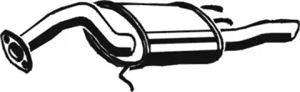 20.012 ASMET Глушитель выхлопных газов конечный