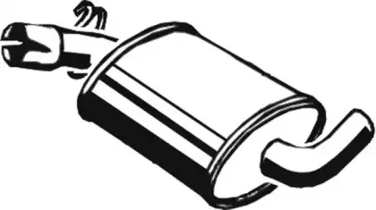 03.026 ASMET Средний глушитель выхлопных газов