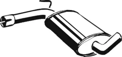 04.039 ASMET Средний глушитель выхлопных газов