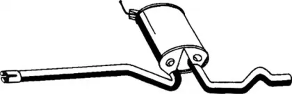 04.078 ASMET Средний глушитель выхлопных газов