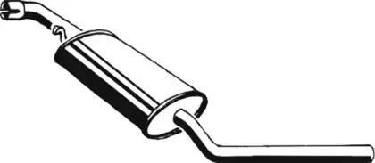 04.062 ASMET Средний глушитель выхлопных газов