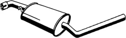 04.074 ASMET Средний глушитель выхлопных газов