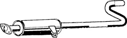 25.005 ASMET Средний глушитель выхлопных газов