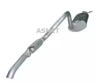 25.006 ASMET Глушитель выхлопных газов конечный