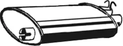 18.014 ASMET Глушитель выхлопных газов конечный