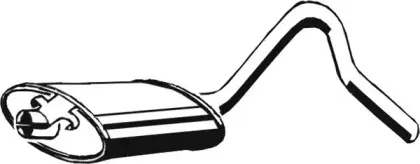 05.025 ASMET Средний глушитель выхлопных газов