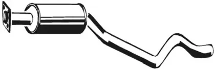 24.013 ASMET Средний глушитель выхлопных газов