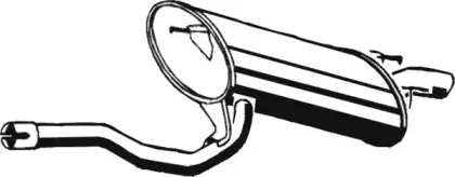 20.023 ASMET Глушитель выхлопных газов конечный