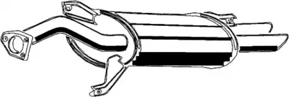 26.013 ASMET Глушитель выхлопных газов конечный