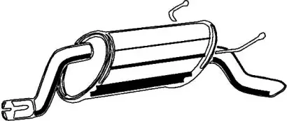 16.080 ASMET Глушитель выхлопных газов конечный