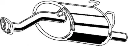 13.010 ASMET Глушитель выхлопных газов конечный