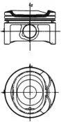 40081620 KOLBENSCHMIDT Поршень