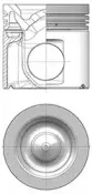 41517600 KOLBENSCHMIDT Поршень