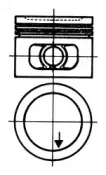 93116700 KOLBENSCHMIDT Поршень
