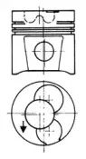 93118610 KOLBENSCHMIDT Поршень