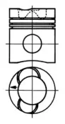93938600 KOLBENSCHMIDT Поршень