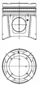 99697600 KOLBENSCHMIDT Поршень