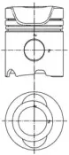 99747600 KOLBENSCHMIDT Поршень