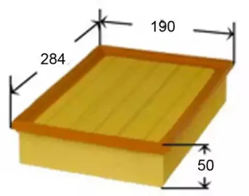 A0265 JS ASAKASHI Воздушный фильтр