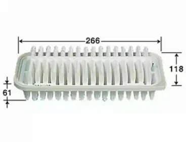 A1007 JS ASAKASHI Воздушный фильтр