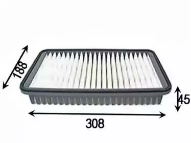 A189J JS ASAKASHI Воздушный фильтр