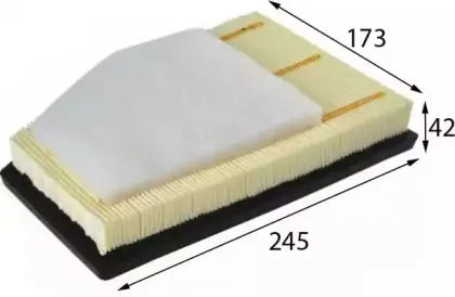 A22005 JS ASAKASHI Воздушный фильтр