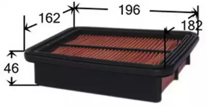 A452J JS ASAKASHI Воздушный фильтр