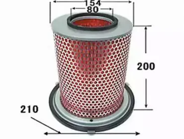 A522J JS ASAKASHI Воздушный фильтр