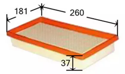 A9305 JS ASAKASHI Воздушный фильтр