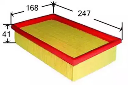 A9309 JS ASAKASHI Воздушный фильтр