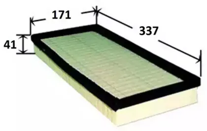 A9421 JS ASAKASHI Воздушный фильтр
