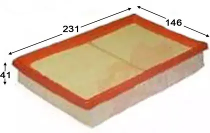 A9505 JS ASAKASHI Воздушный фильтр