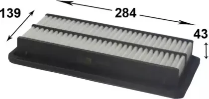 A993J JS ASAKASHI Воздушный фильтр