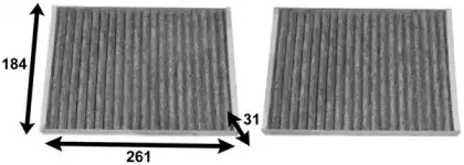 AC0148CSET JS ASAKASHI Фильтр, воздух во внутренном пространстве