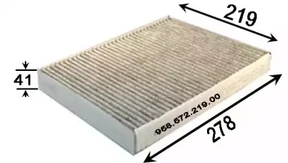 AC0170C JS ASAKASHI Фильтр, воздух во внутренном пространстве