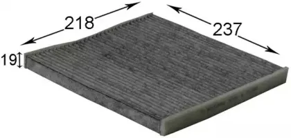 AC104C JS ASAKASHI Фильтр, воздух во внутренном пространстве