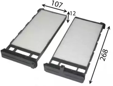 AC203SET JS ASAKASHI Фильтр, воздух во внутренном пространстве