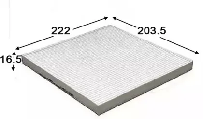 AC9312 JS ASAKASHI Фильтр, воздух во внутренном пространстве