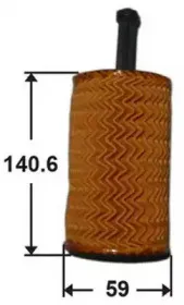 OE0005 JS ASAKASHI Масляный фильтр