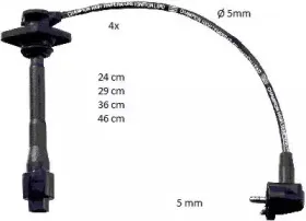 CLS096 CHAMPION Комплект проводов зажигания