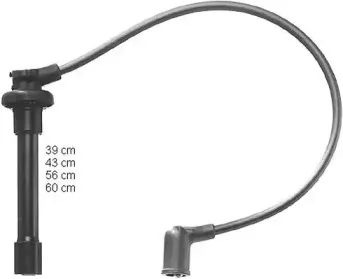 CLS129 CHAMPION Комплект проводов зажигания